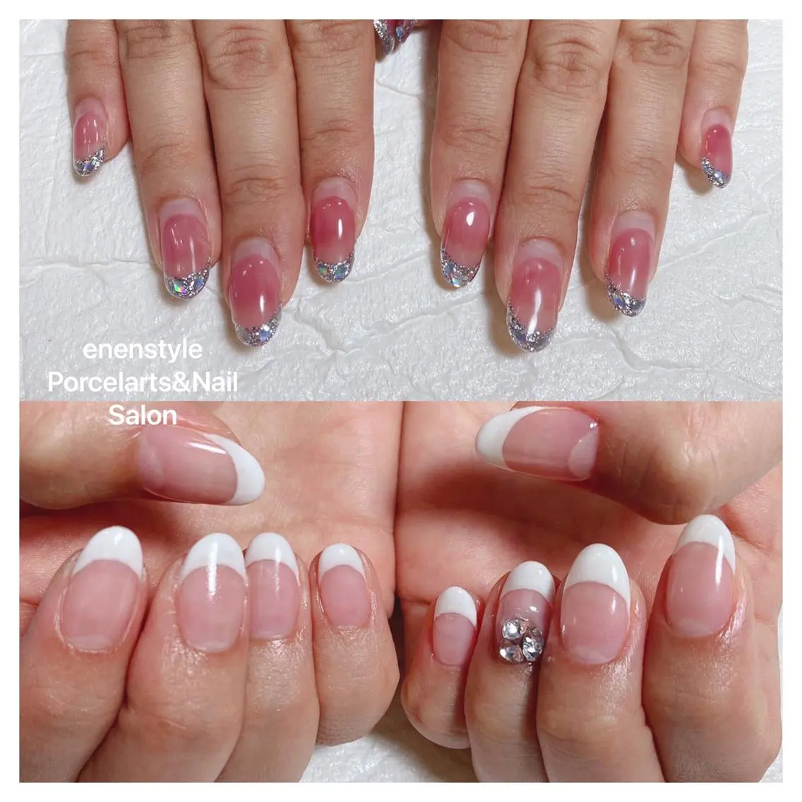 ミディアム ネイル 🐾enen style 🐾のネイルデザイン
