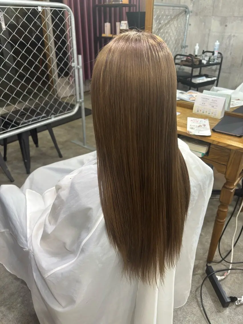 ロング ヘアカラー 町田美容師 shionのヘアスタイル