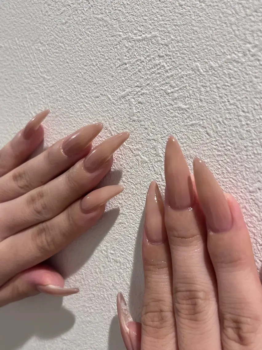 ネイル ロングネイル Angel tailのネイルデザイン