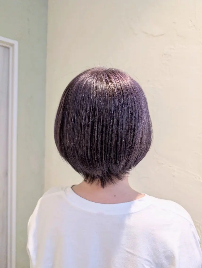 カラー カット ヘアカラー トリートメント 吉田  彩／大人 艶髪 ／ヘッドスパのヘアスタイル