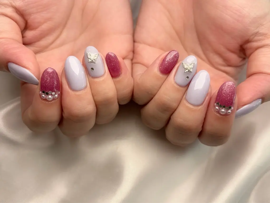 ネイル オフィスネイル シンプルネイル peTiT NAILISTのネイルデザイン
