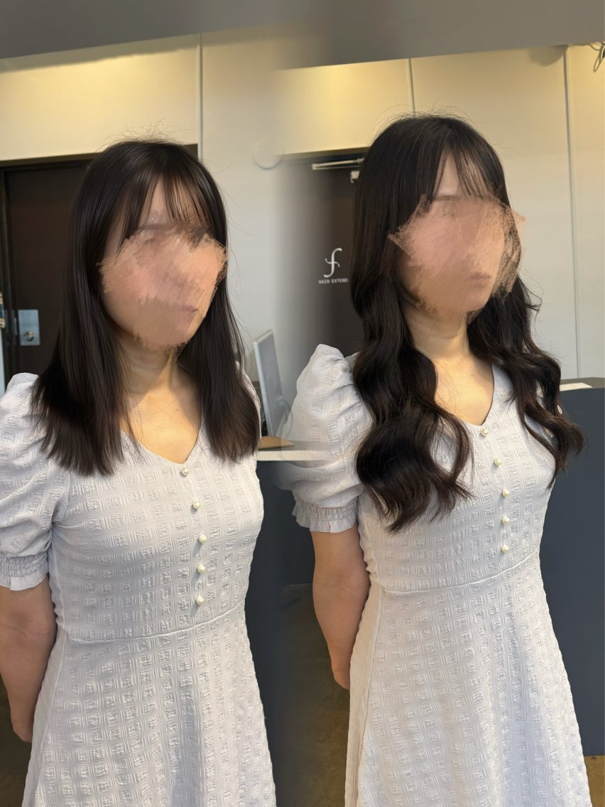 ロング エクステ Extend f YUYAエクステ🦋のヘアスタイル