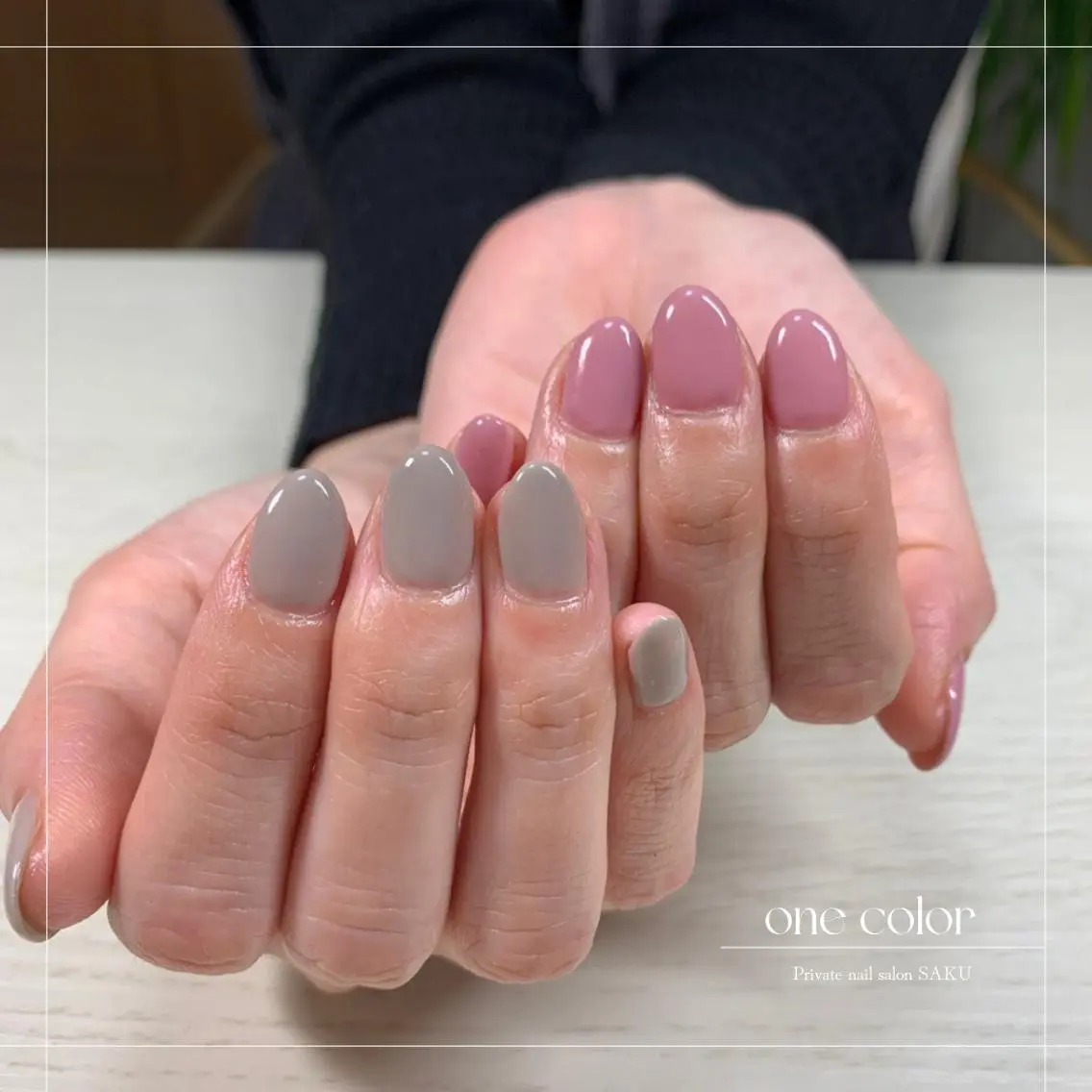 ネイル ハンドネイル SAKU nail 作島茜のネイルデザイン