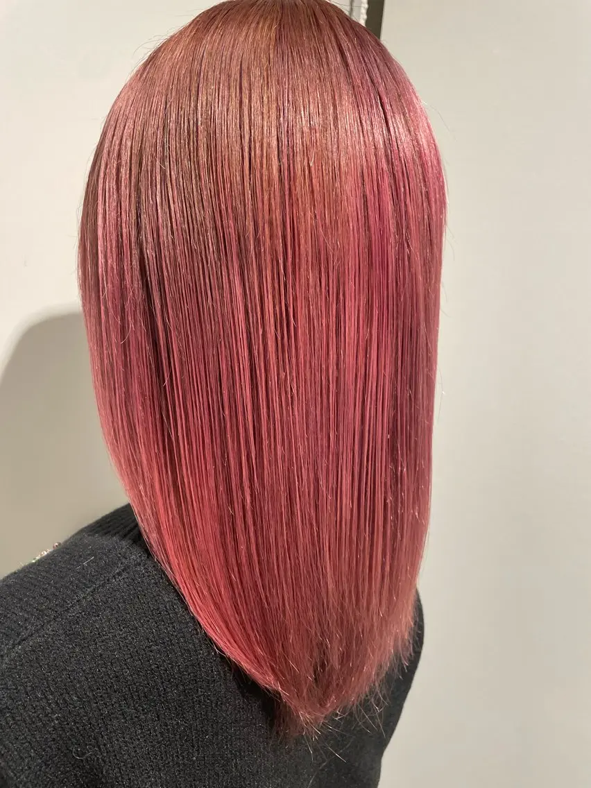 ミディアム 大阪 美容師 林のヘアスタイル