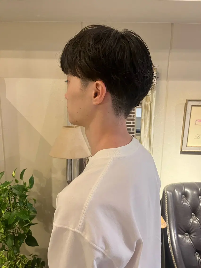 パーマ ニュアンスパーマ パーマ イイダ ヒナのヘアスタイル