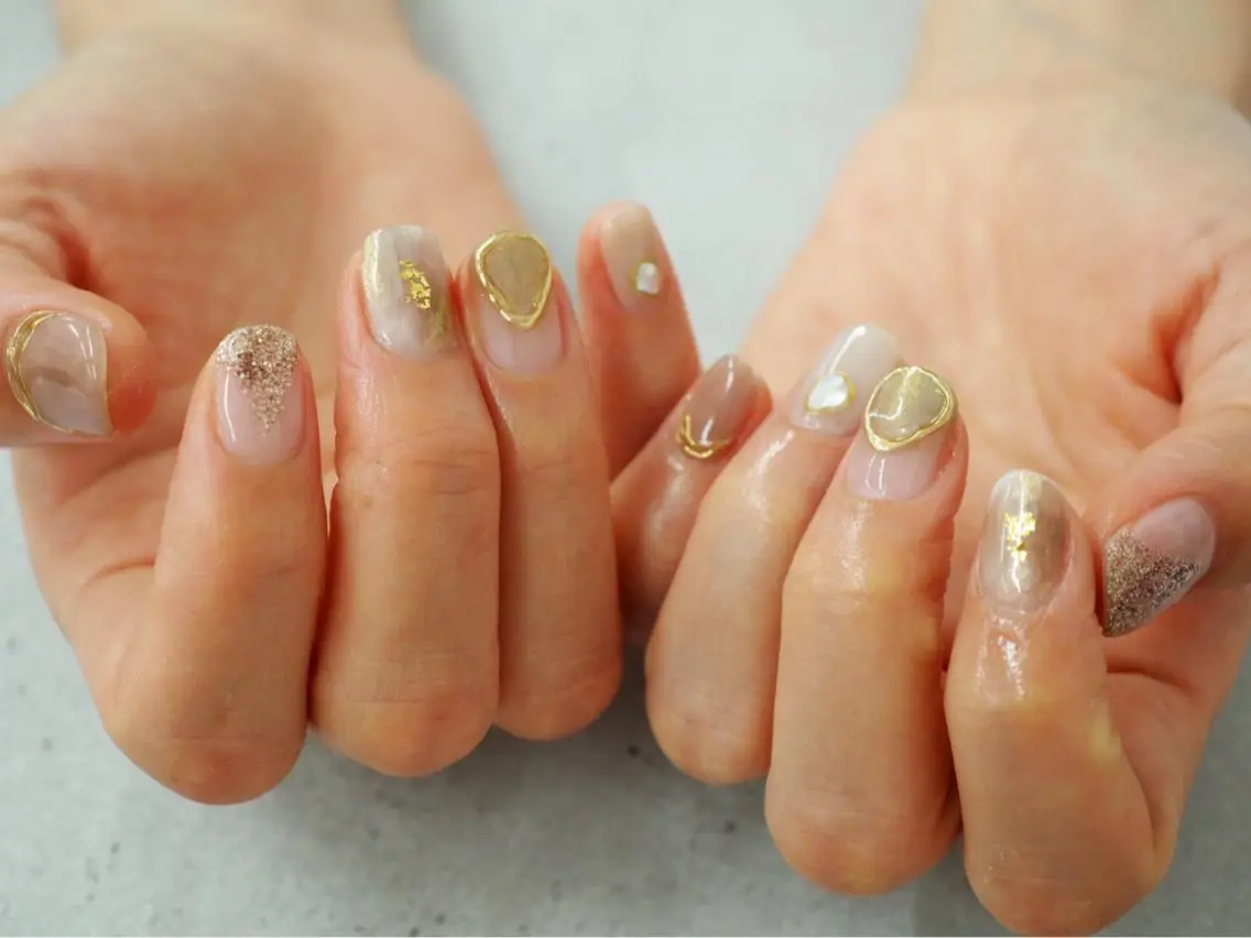 ネイル ハンドネイル Amu's chikakoのネイルデザイン
