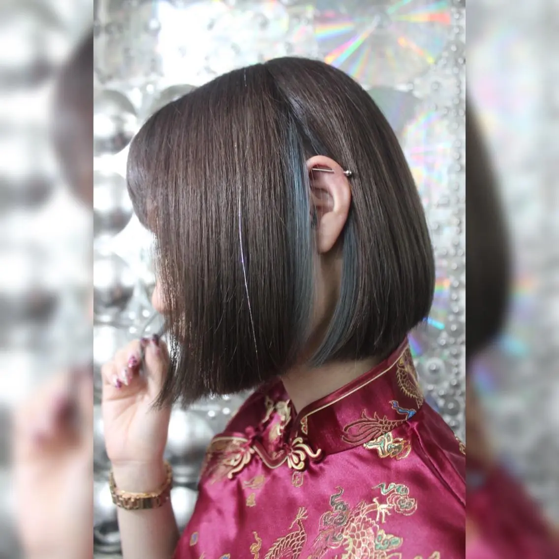 ショート 🌈派手髪エクステ ブレイズ🌈ひろとのヘアスタイル