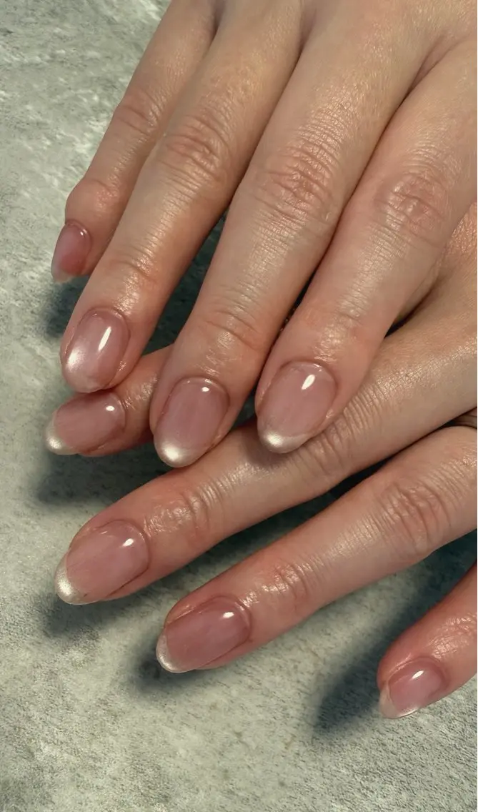 ネイル クリアネイル マグネットネイル オフィスネイル ハンドネイル nail campのネイルデザイン