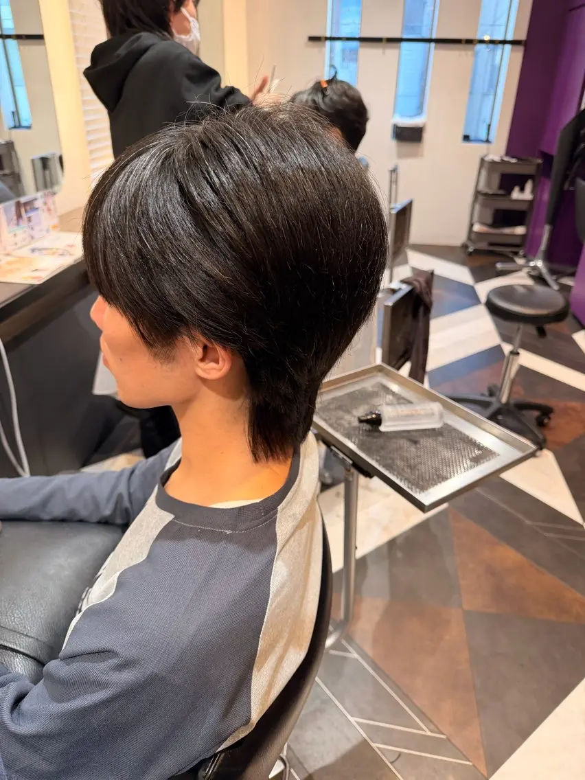 【💈メンズ限定💈】カット+カラー（白髪染め可）の写真