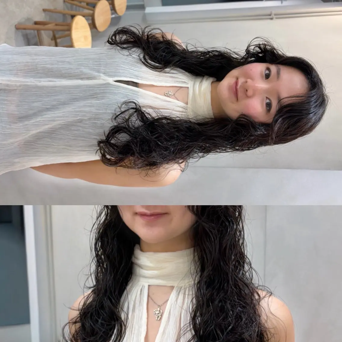 ロング パーマ カット パーマ Kaede🍁 FILMS 渋谷のヘアスタイル