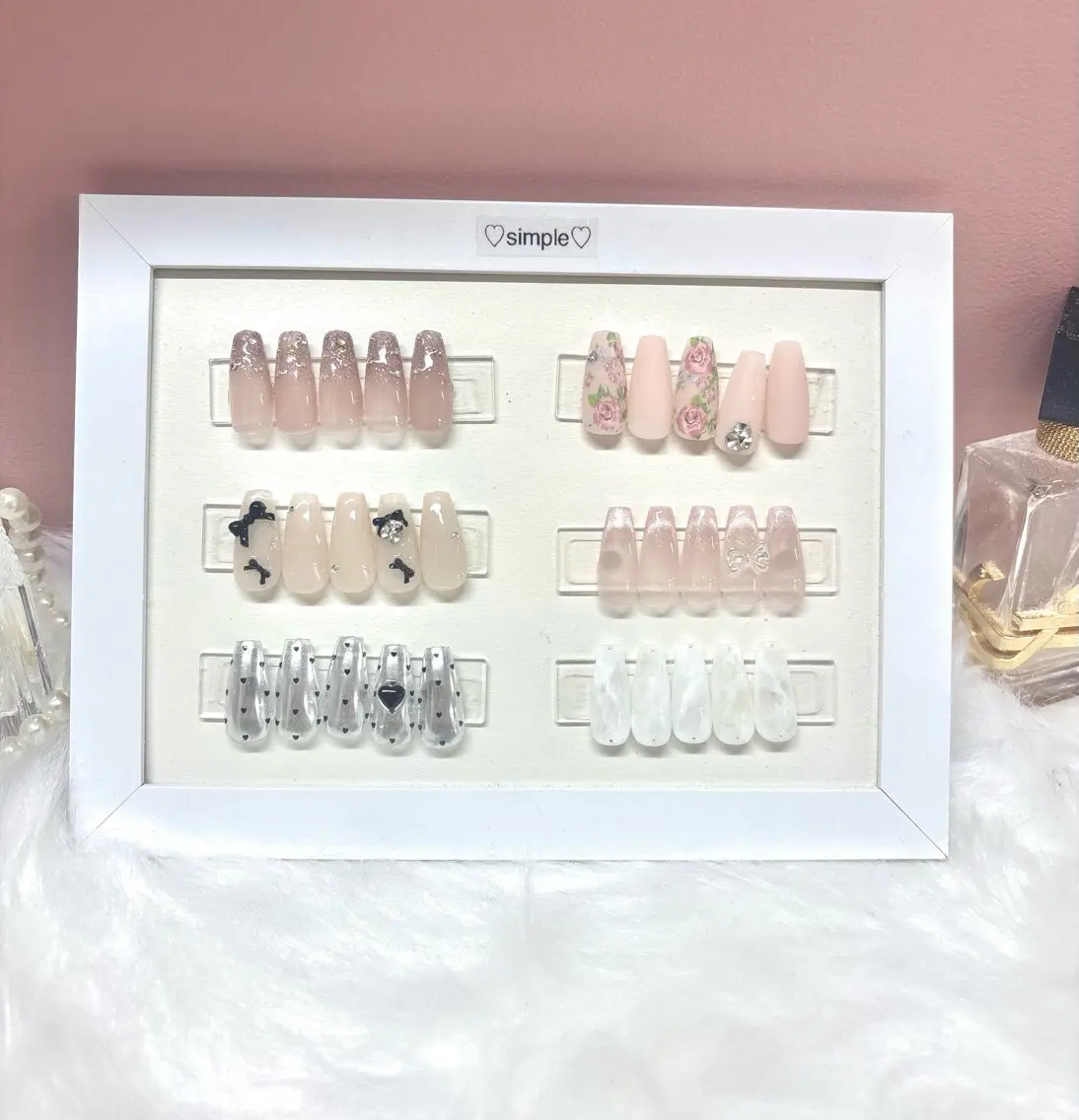 定額デザイン🪄💫Simpleコース💅🏻🎀➰💖の写真