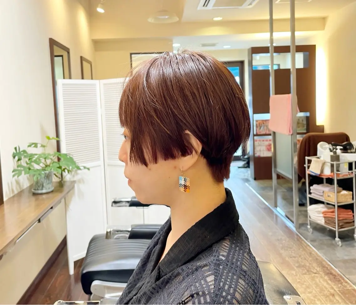 ショート ハンサムショート ショートヘア 中川 淳一朗のヘアスタイル