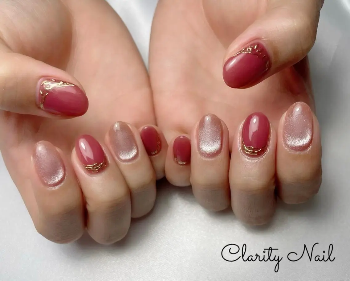 ネイル アートネイル 持ち込み ハンドネイル Clarity Nailのネイルデザイン