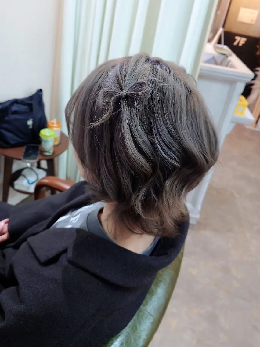 ショート ヘアアレンジ ヘアセット つぐみ ❤︎のヘアスタイル