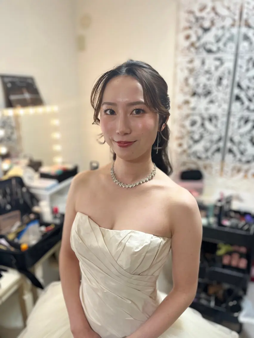 𖧧🌷₊˚⊹♡前撮りヘアセットメイクプラン𖧧🌷₊˚⊹♡の写真