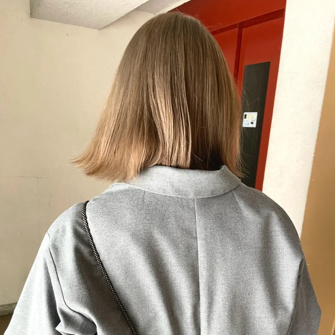 ミディアム カット ヘアカラー トリートメント vivre libreのヘアスタイル