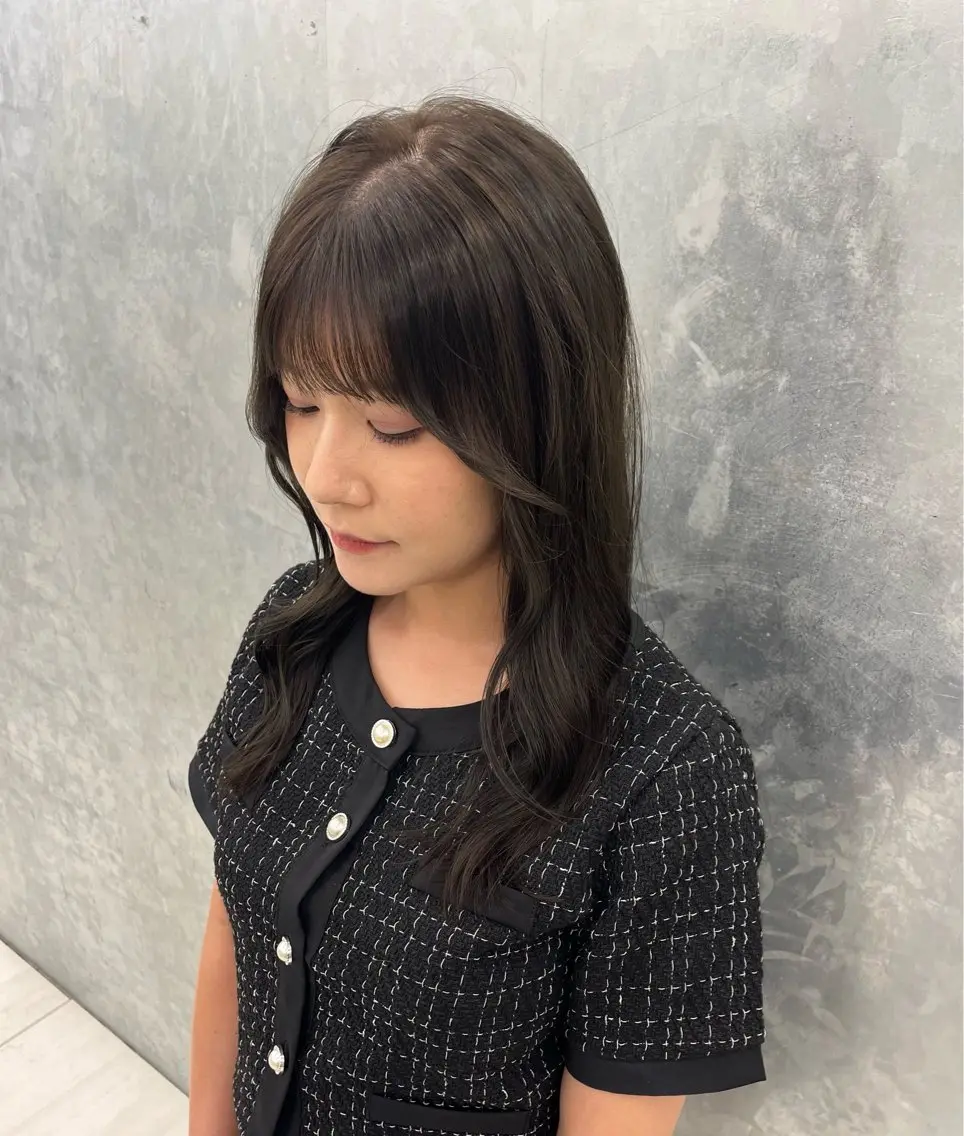 ロング 神作 汐里　江古田 /透明感カラー🌿のヘアスタイル