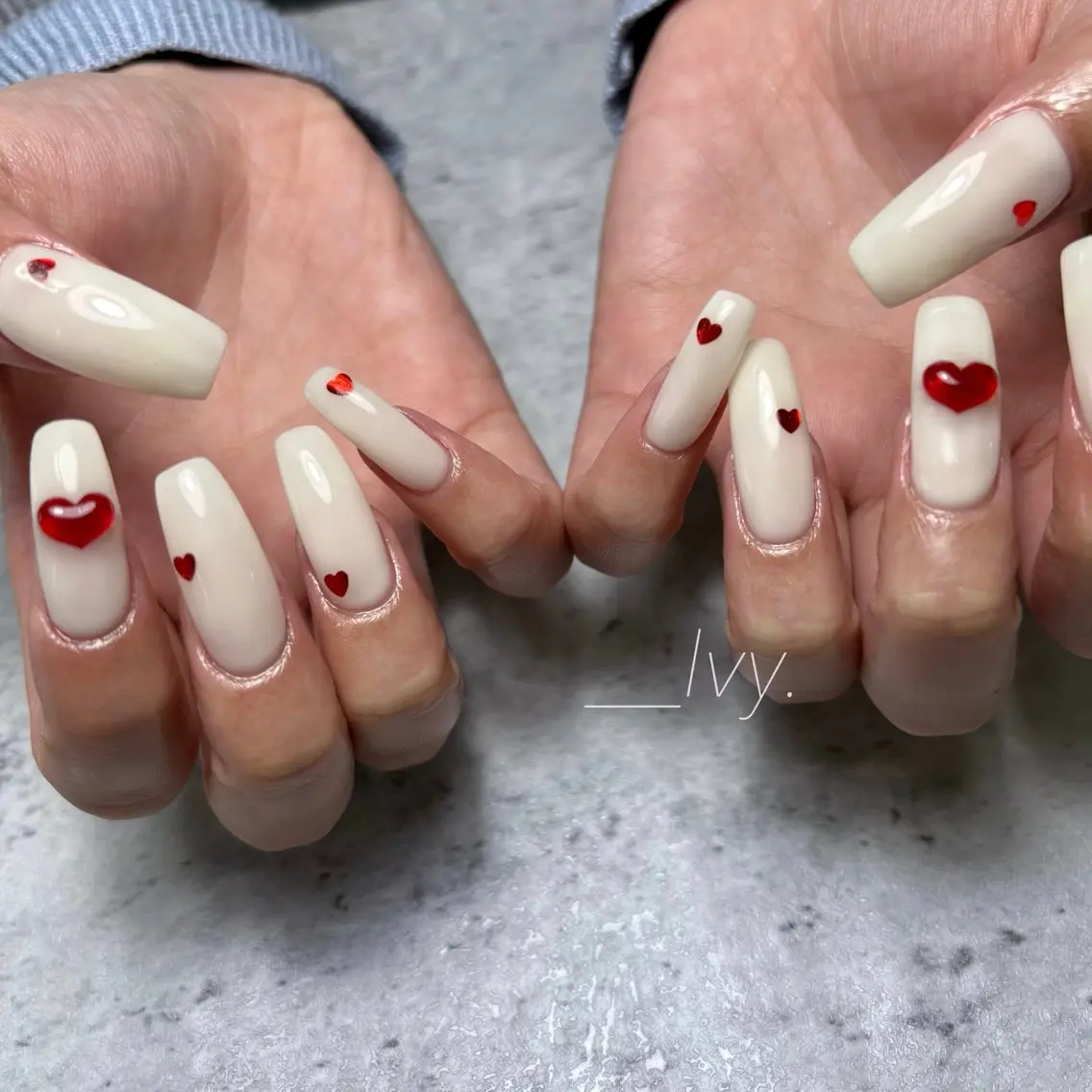 ネイル ハンドネイル ハンドケア nail salon Ivy【放出】のネイルデザイン