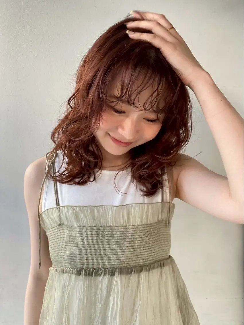 ロング カラー カット ヘアカラー Ash 武蔵新城店のヘアスタイル