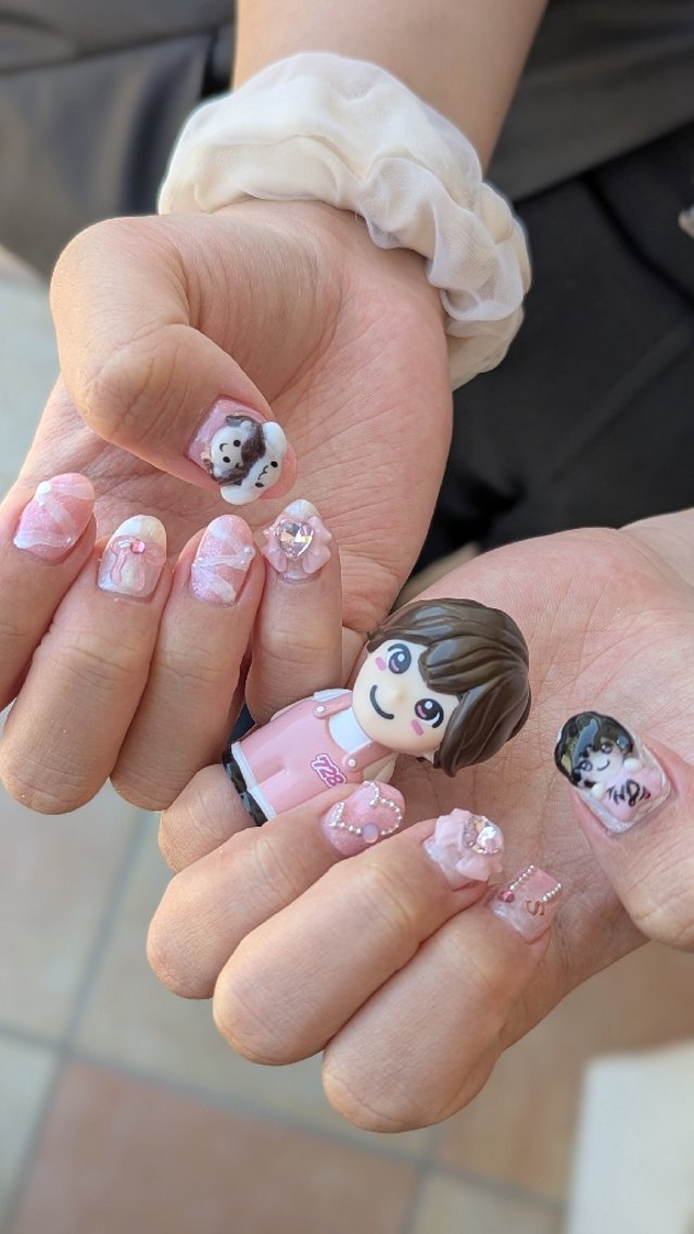 ネイル ハンドネイル 推しネイル | 　aycnailのネイルデザイン
