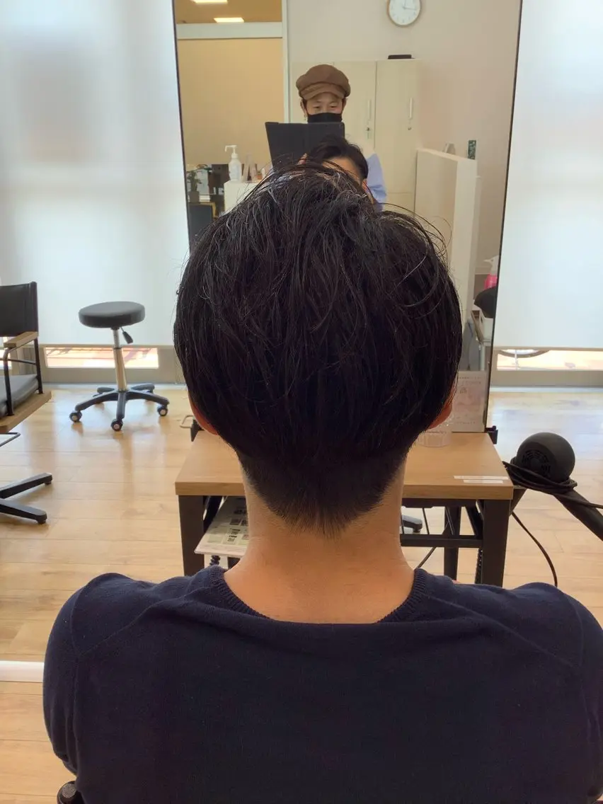 ショート パーマ メンズ カット 髪質改善縮毛矯正 美容師✂️山崎竜二のヘアスタイル