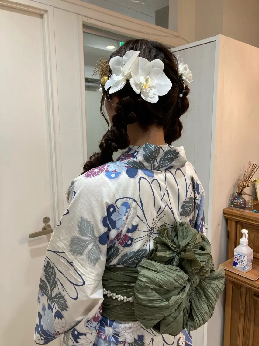 ロング ヘアアレンジ 着付け Gypsoly ☺︎ゆきのその他イメージ