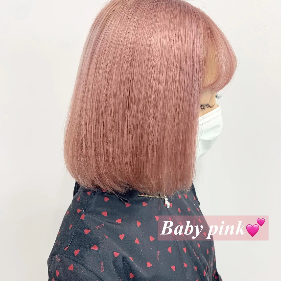 ミディアム カラー ヘアアレンジ レイヤー×グレージュ /ピンク🩷mioのヘアスタイル
