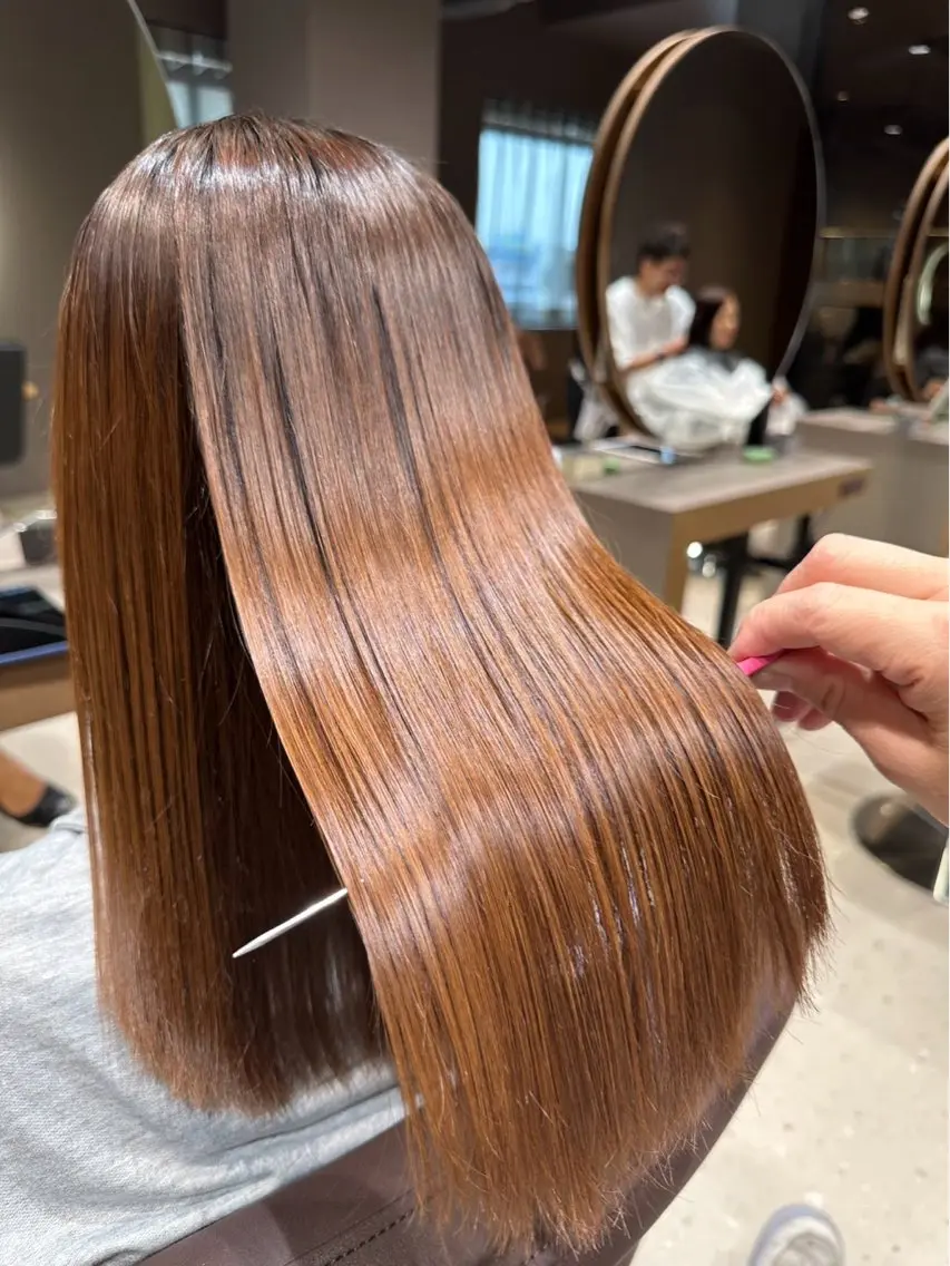 ロング トリートメント 大澤 並弓のヘアスタイル