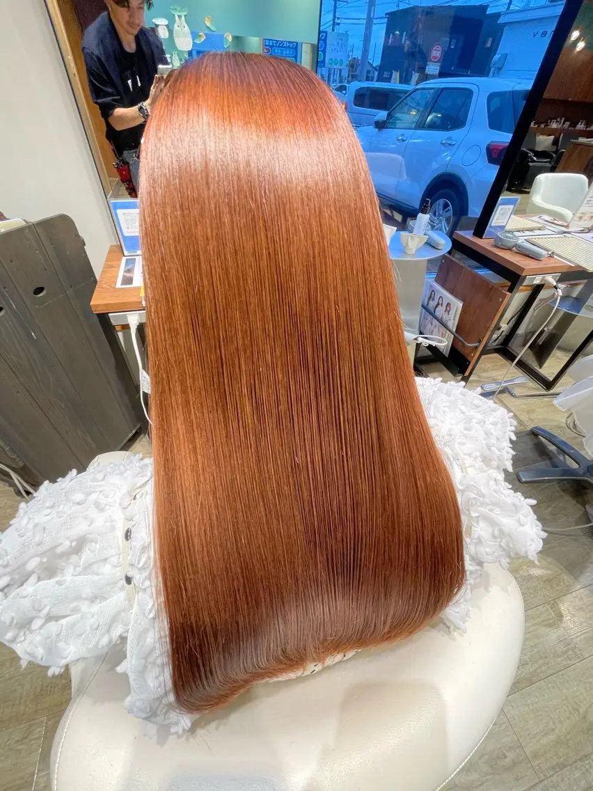 ロング ロング トリートメント カット ヘアカラー トリートメント 齋藤 拓郎のヘアスタイル