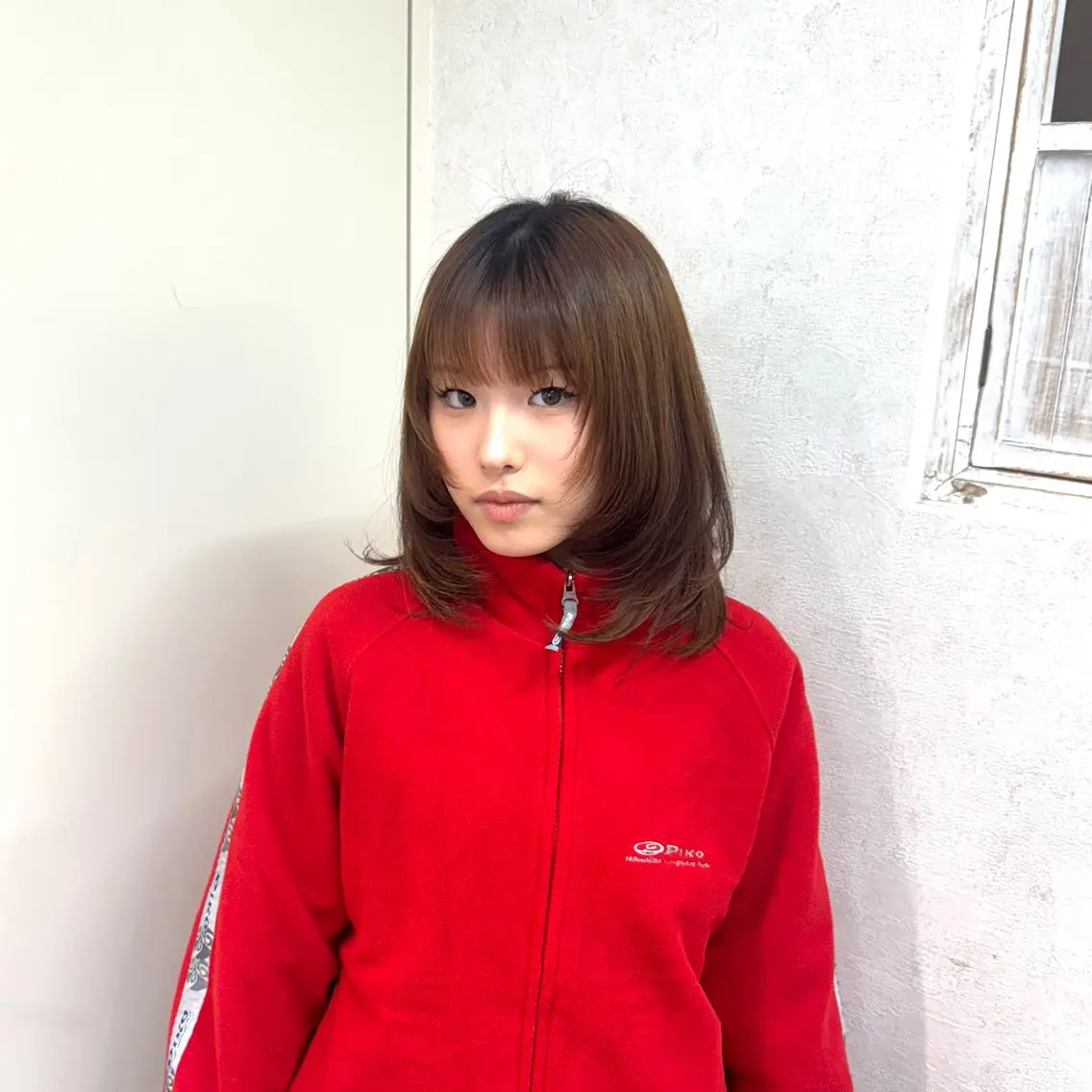 セミロング 顔まわりレイヤー 顔周りカット レイヤーカット カット アニメデザイン美容師 /メンズカット/僚汰のヘアスタイル