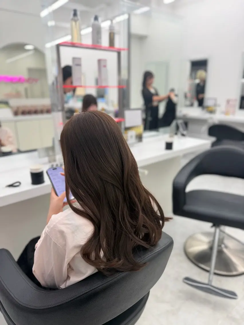 ロング カラー カット ヘアカラー 🤍レイヤー/顔周り /hirari🤍のヘアスタイル