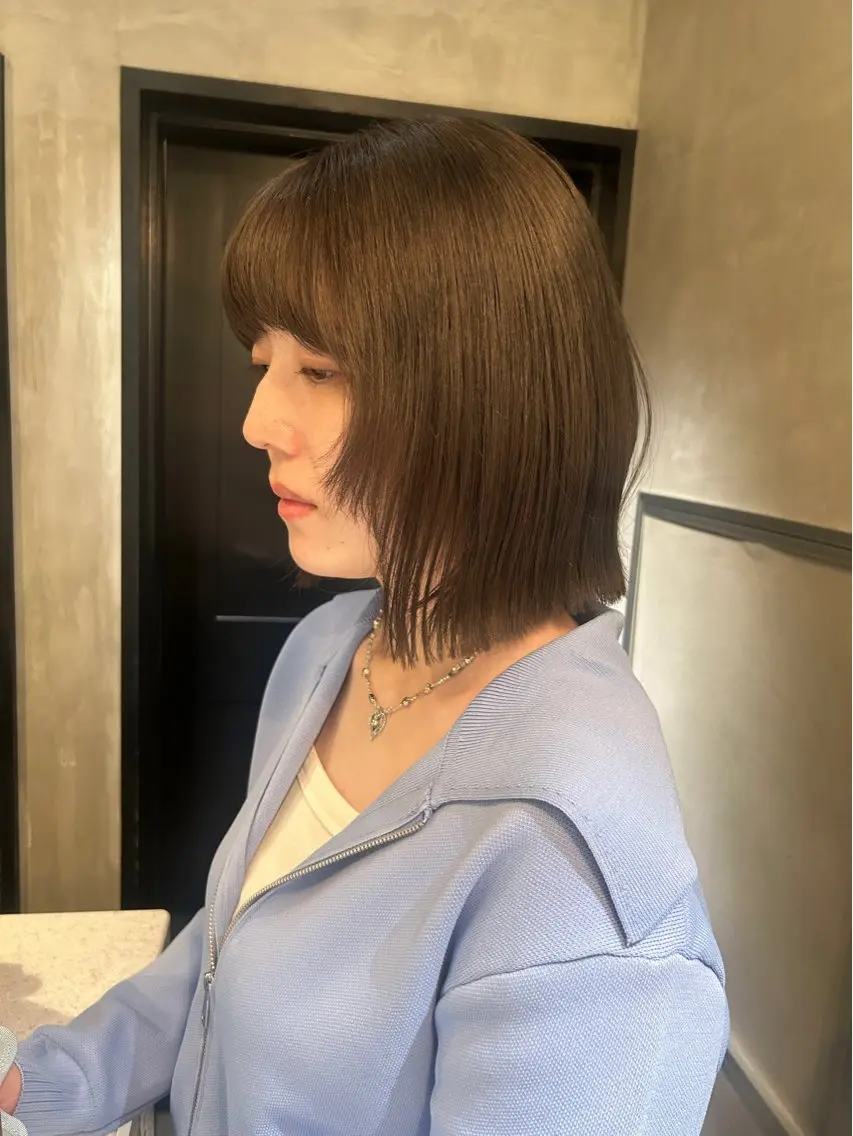 ミディアム カラー カット ヘアカラー トリートメント デザイン/アレンジ ❤︎イシイレイのヘアスタイル