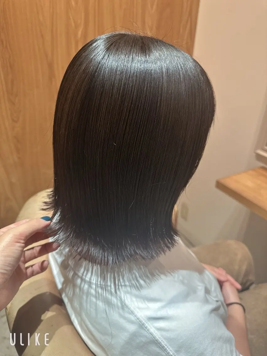ミディアム ボブ 古川 永遠のヘアスタイル
