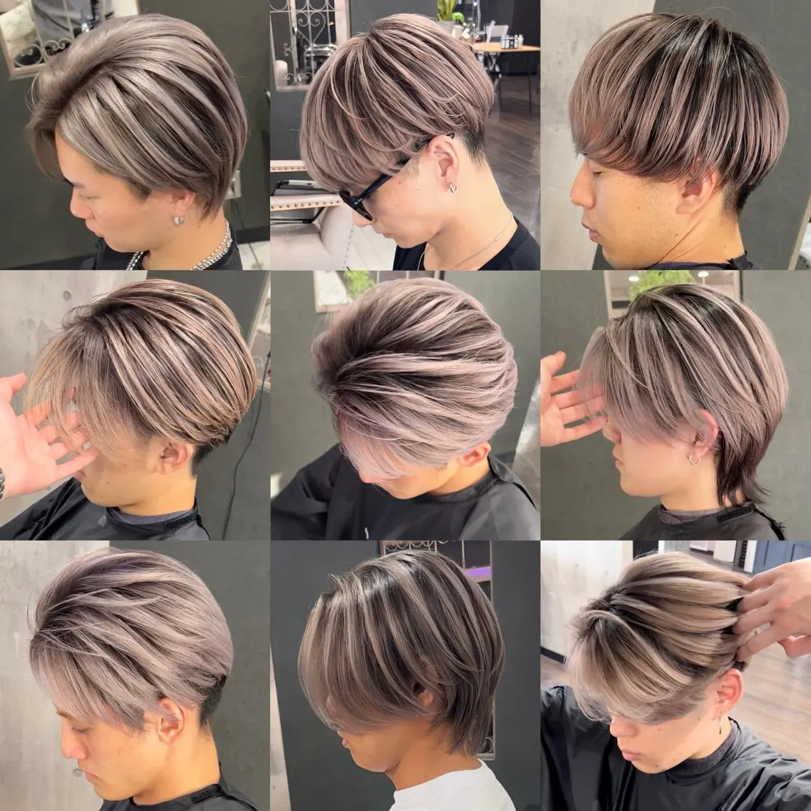 メンズ メンズ縮毛矯正 🎖アジマ リョオのヘアスタイル