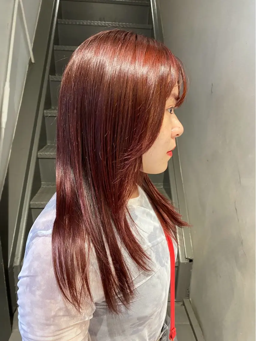 セミロング カラー HIBIKI / 透明感カラーのヘアスタイル