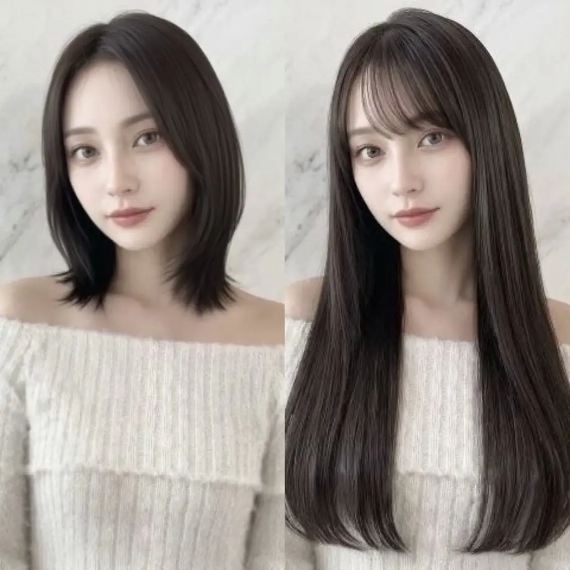 ロング プルエクステ エクステ カット エクステ カラー×エクステ 🫧RIRINA🫧のヘアスタイル