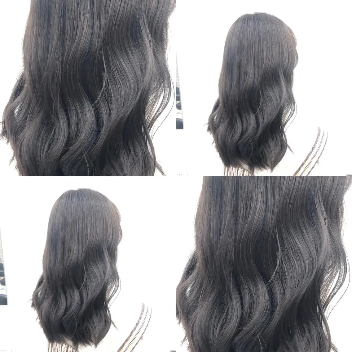 ミディアム カラー パーマ ヘアアレンジ メンズ キッズ 上品＆韓国風 🥀海心🥀のヘアスタイル