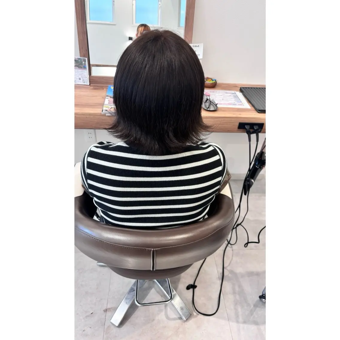 カラー 阿部 美咲のヘアスタイル