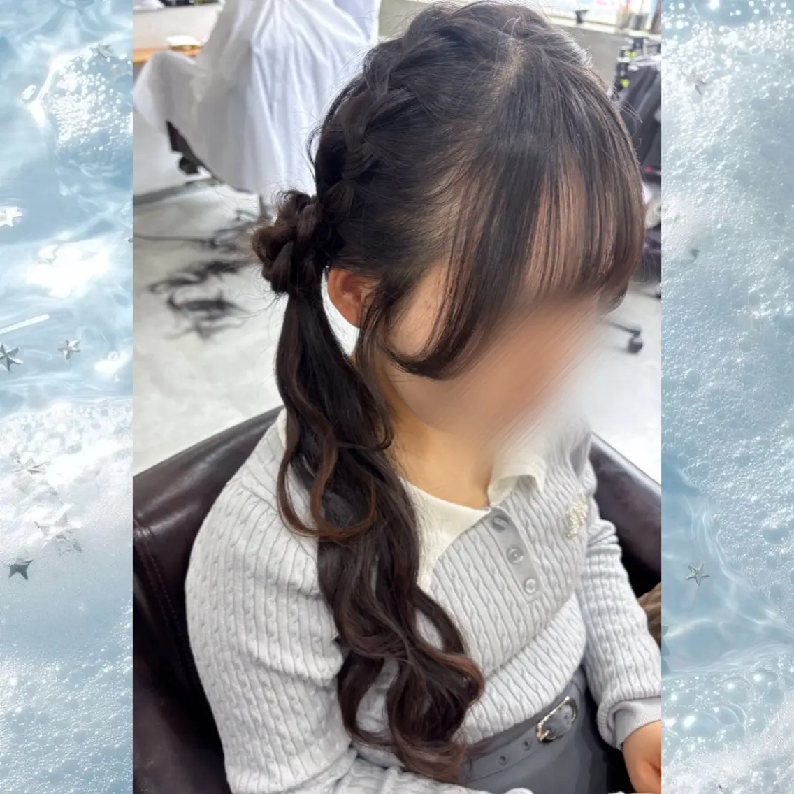 ロング ヘアアレンジ ヘアセット 河原 彩心【練習モデル】のヘアスタイル