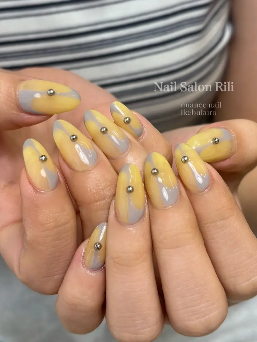 ネイル ニュアンスネイル Natumiシンプル デザイン/深爪矯正のネイルデザイン