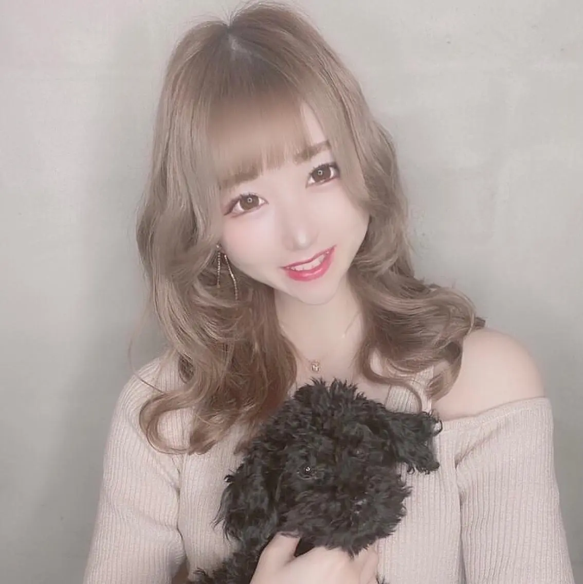 セミロング 髪質改善×韓国ヘア 透け感カラーやまたつのヘアスタイル