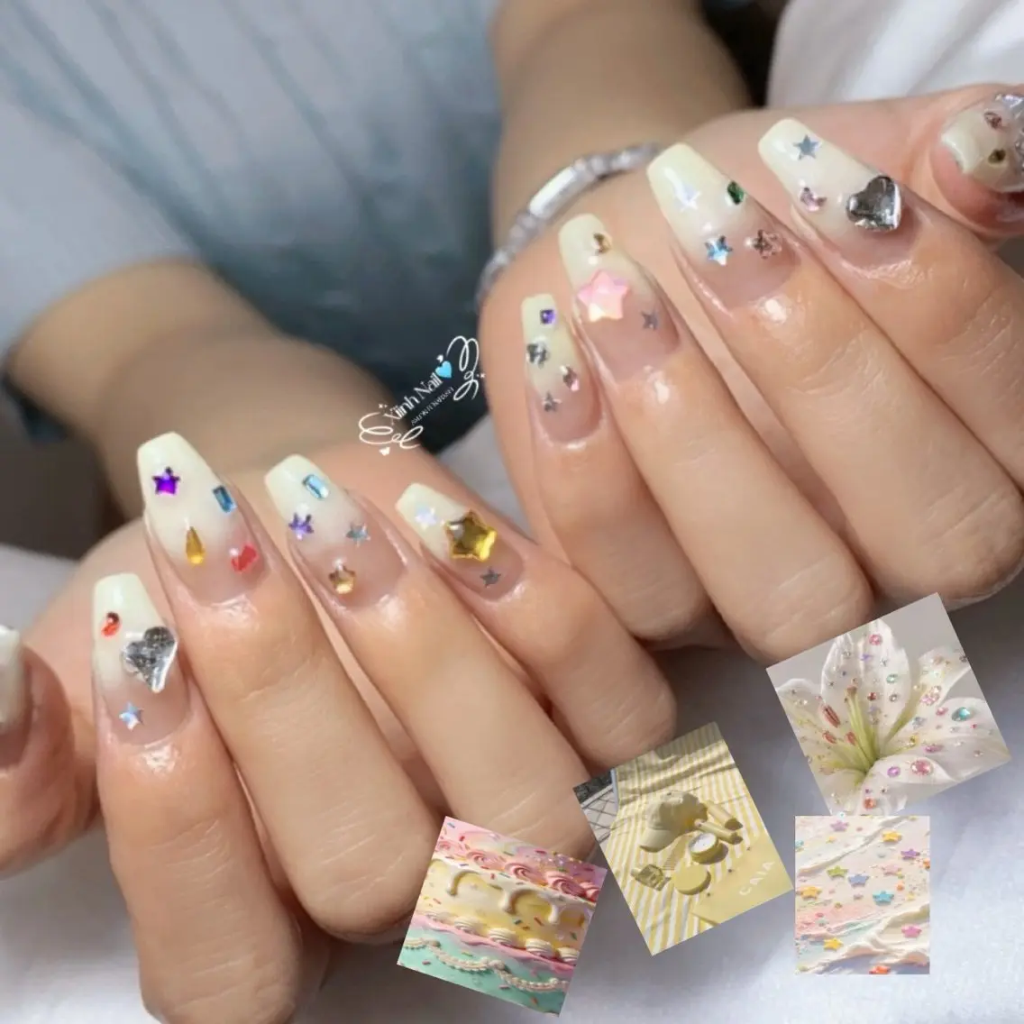 ネイル チークネイル 桜ネイル 長さ出し フットネイル ジェルネイル ハンドネイル XIINH NAIL SALONのネイルデザイン