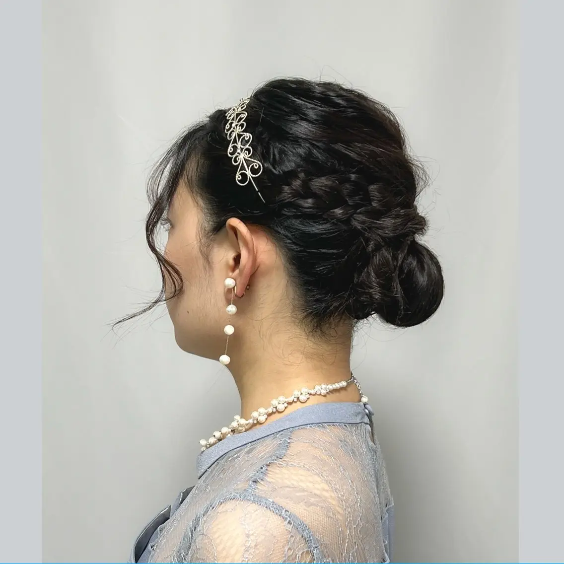 ヘアアレンジ ボブ ヘアセット 川崎ヘアメイク🪞 CHATEAUのヘアスタイル