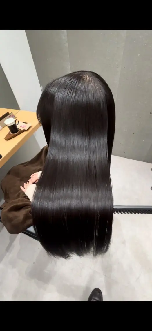 ロング 髪質改善 トリートメント トリートメント ヘッドスパ 髪質改善ヘアケア 艶髪特化/上田のヘアスタイル