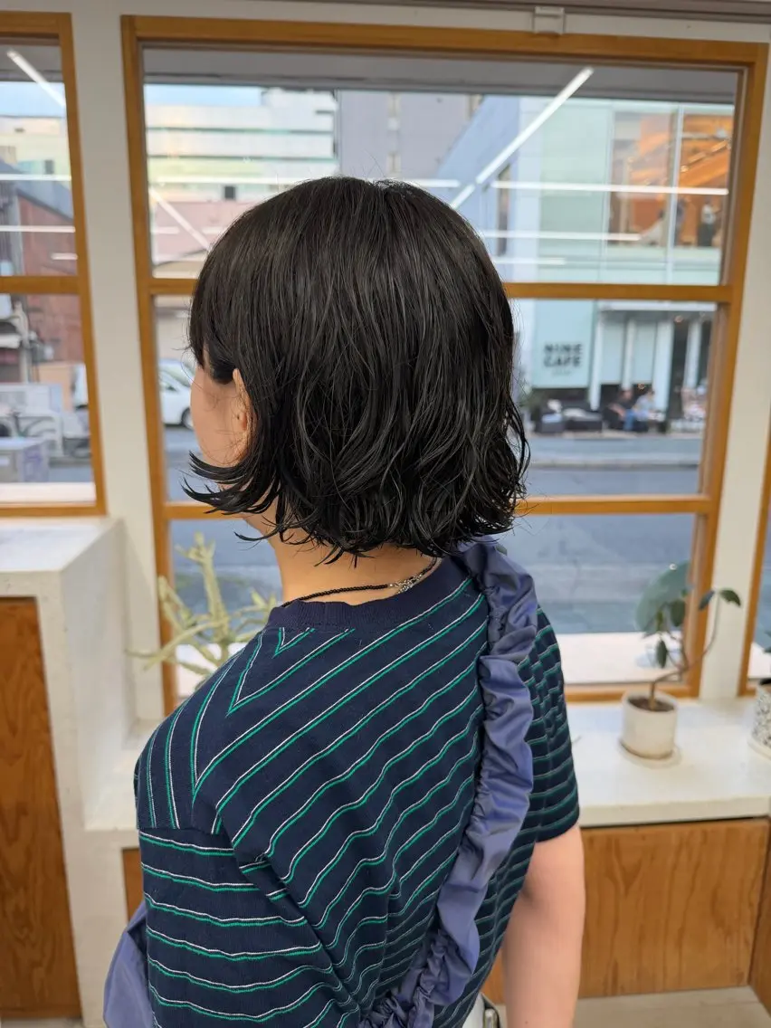 ショート ボブ カット パーマ トリートメント D.c.t eikoのヘアスタイル