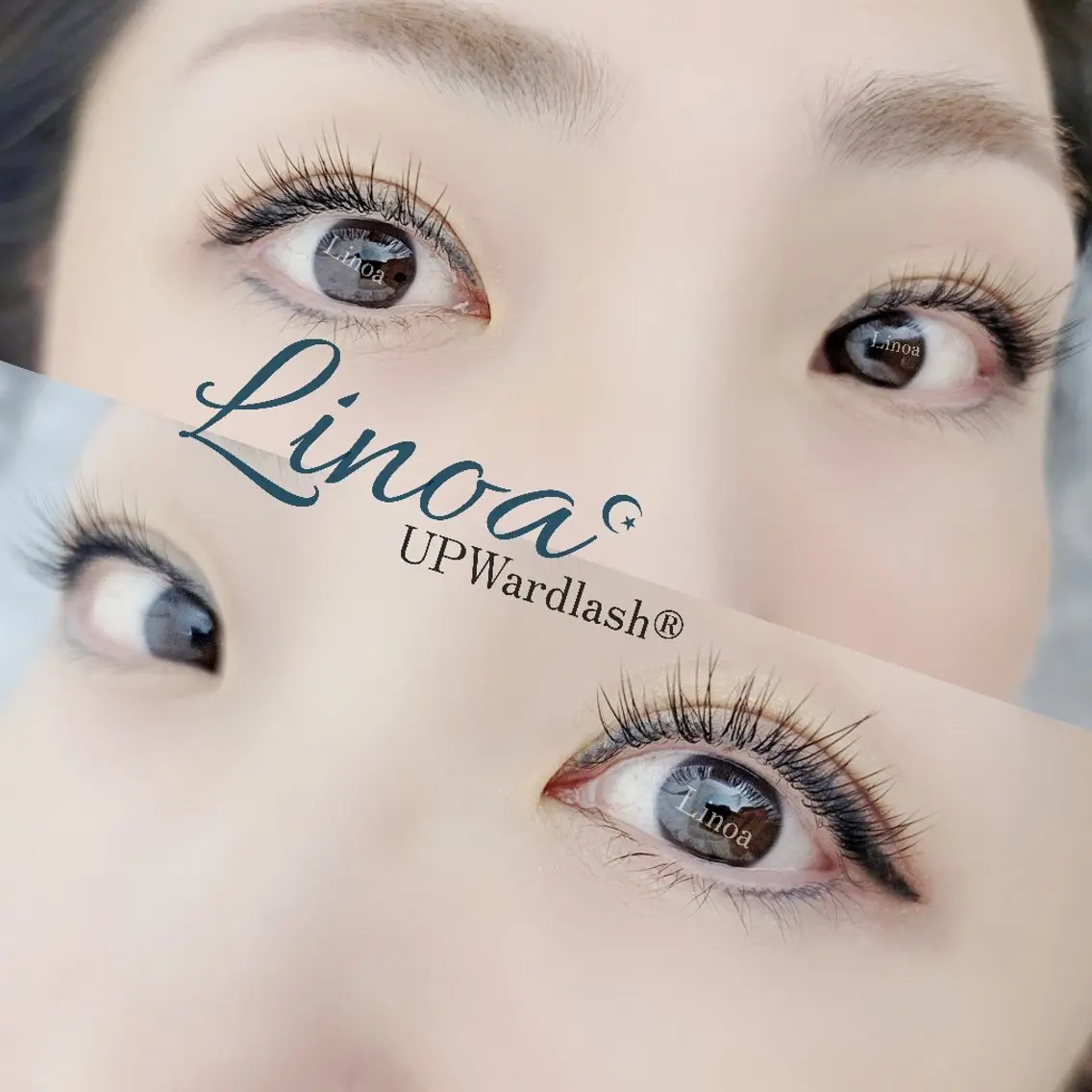 マツエク・マツパ 束感まつ毛 フラットラッシュ アップワードラッシュ マツエク 恵比寿Linoa☪ 💆♀ISONO のマツエク・マツパデザイン