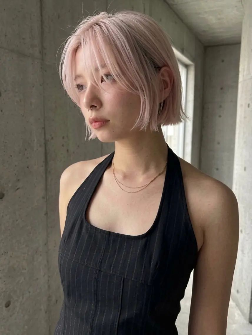【SNS投稿用📸】カット+ブリーチ+カラー+頭皮ケア🫧(撮影出来る方限定‼️)の写真