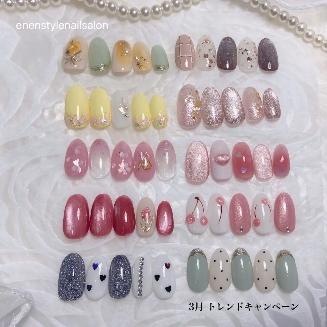 ネイル ハンドネイル 🐾enen style 🐾のネイルデザイン