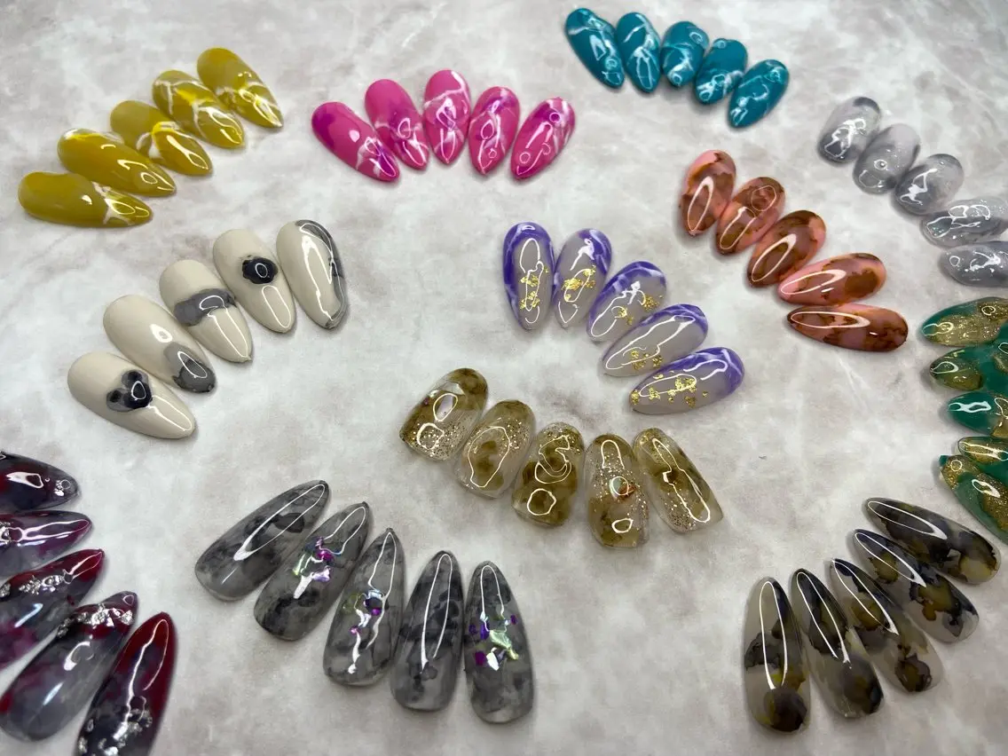 ネイル ニュアンスネイル A-nail 閉店のネイルデザイン