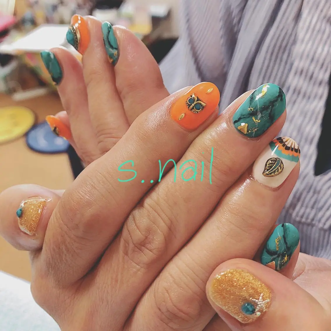 ネイル ハンドネイル フットネイル s..nail / MORITAのネイルデザイン